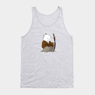 Samurai Cat Tank Top